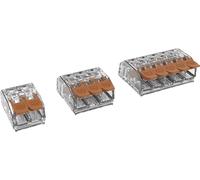 Borne de raccordement Degson DG221-5.6-05P-17-11A(H) flexible: 0.14-4.0 mm² rigide: 0.20-4.0 mm² Nombre de pôles: 5 transparent
