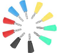 Borne de raccordement, fiche banane pour haut-parleur, fiche banane, fiche banane 4 mm, connecteur à fiche banane, connecteur pour sonde de test