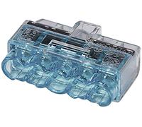 Borne de raccordement HellermannTyton HCPM-5 148-90039 flexible: 1-2.5 mm² rigide: 0.5-2.5 mm² Nombre de pôles: 5 bleu