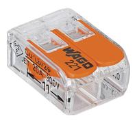 Borne de connexion rapide série 221 Wago Transparent