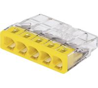 Borne de raccordement WAGO 2273-205-100 flexible: - rigide: 0.5-2.5 mm² Nombre de pôles (num): 5 t