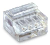 Borne de raccordement WAGO 243-144 flexible: - rigide: 0.13-0.2 mm² Nombre de pôles: 4 transparent 1000 pc(s)