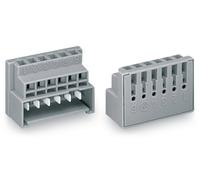 Borne de raccordement WAGO 730-116 flexible: - rigide: 0.75-1.5 mm² Nombre de pôles: 6 gris 50 pc(s)