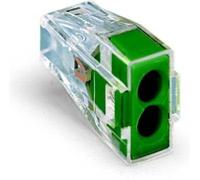 Borne de raccordement WAGO 773-112 flexible: - rigide: 0.75-2.5 mm² Nombre de pôles: 2 transparent 1000 pc(s)