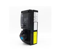 Borne de recharge avec prise Europe 32A complète avec protections et compteur