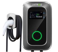 Borne de recharge-Chargeur rapide JATRHG S1 wallbox-7kW-32A monophasé-Câble 8 m Type 2