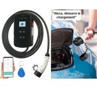 Borne de recharge connectée WB-11 pour voiture électrique type 2/11 kW/triphasé