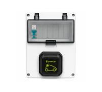 Borne De Recharge équipée D'une Prise Green'up Complète Avec Protections Lc.v2