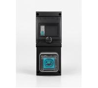 Borne De Recharge équipée D'une Prise Hager Complète Avec Protections