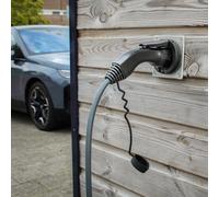 Borne de recharge invisible - Pris type 2 - 22kW-LDY-inv-socket-solar
