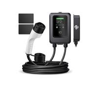 Borne de Recharge Voiture Electrique QC4 Type 2 Wallbox 7kW 8-32A 3m Sans Prise