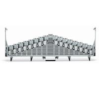 Borne de répartition WAGO 727-129/003-000 7.62 mm ressort de traction Affectation: L gris 25 pc(s)