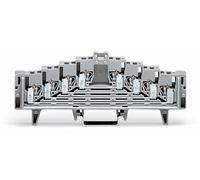 Borne de répartition WAGO 727-220/022-000 7.62 mm ressort de traction Affectation: L gris 50 pc(s)