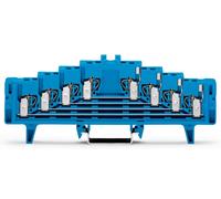 Borne de répartition WAGO 727-224/024-000 7.62 mm ressort de traction Affectation: N bleu 50 pc(s)
