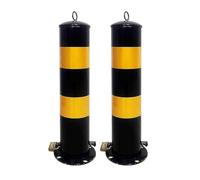 Borne de sécurité robuste avec manchon intégré pour un rangement amélioré dans le garage et la protection des allées