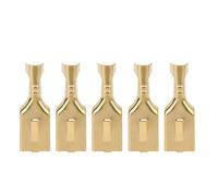 Borne de serrage enfichable à ressort en cuivre carré 100PCS 7.8mm