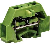 Borne d'extrémité WAGO 260-307 5 mm ressort de traction Affectation: terre vert, jaune