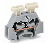 Borne d'extrémité WAGO 261-303/341-000 6 mm ressort de traction Affectation: L gris 200 pc(s)