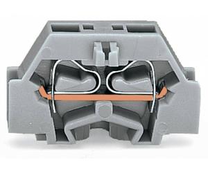 Borne d'extrémité WAGO 261-324 6 mm ressort de traction Affectation: N bleu 200 pc(s)