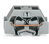 Borne dextrémité WAGO 261-331 10 mm ressort de traction Affectation: L gris 200 pc(s)