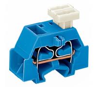 Borne d'extrémité WAGO 261-334/332-000 10 mm ressort de traction Affectation: N bleu 200 pc(s)