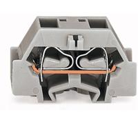 Borne dextrémité WAGO 261-341 10 mm ressort de traction Affectation: L gris 200 pc(s)