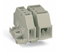 Borne d'extrémité WAGO 262-180 7 mm ressort de traction Affectation: L gris 100 pc(s)