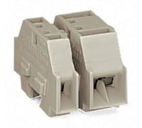 Borne dextrémité WAGO 262-181 7 mm ressort de traction Affectation: L gris 100 pc(s)