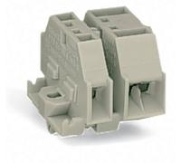 Borne dextrémité WAGO 262-280 12 mm ressort de traction Affectation: L gris 100 pc(s)