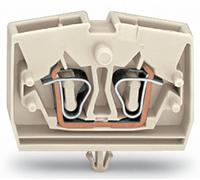 Borne d'extrémité WAGO 264-180 6 mm ressort de traction Affectation: L gris 100 pc(s)