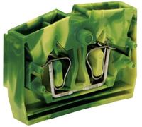 Borne d'extrémité WAGO 264-307 6 mm ressort de traction Affectation: terre vert, jaune