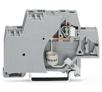 Borne d'extrémité WAGO 280-503/281-579 10 mm ressort de traction Affectation: L gris 50 pc(s)