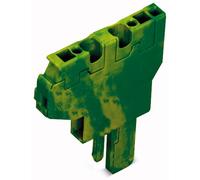 Borne d'extrémité WAGO 769-504/000-016 5 mm ressort de traction Affectation: terre vert, jaune 250 pc(s)