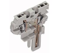 Borne d'extrémité WAGO 769-505 5 mm ressort de traction Affectation: L gris 250 pc(s)