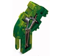 Borne dextrémité WAGO 769-513/000-016 5 mm ressort de traction Affectation: terre vert, jaune 250 pc(s)