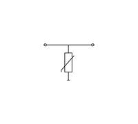 Borne d'extrémité WAGO 870-523/281-582 10 mm ressort de traction Affectation: L gris 25 pc(s)