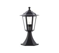Borne e térieure CARLEEN Métal verre IP44 Noir