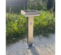 Borne extérieure solaire spello avec détecteur de mouvements