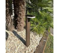 Borne extérieure solaire venus avec détecteur de mouvements marron