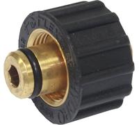 Borne haute pression - raccord de 1/4" MF, fabriqué en matériaux résistants, idéal pour les outils électriques de haute puissance. *
