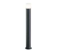 Trio Leuchten Lampadaire d'extérieur Hoosic 424060142, aluminium moulé sous pression, anthracite, plastique blanc, sans 1 ampoule E27