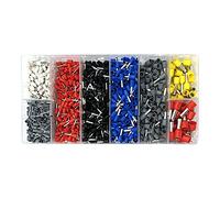 Borne isolée HUIOP HSC8 6-4A Sertisseurs de fil à virole carrée réglable Pince à sertir Pince à sertir Outil de sertissage de ligne de bornes de fil 0.