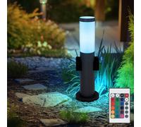 Borne Lumineuse Außenstehlampe Télécommande Dimmable RGB LED Hauteur 45cm
