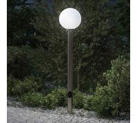 Borne lumineuse avec sortie 120 cm en acier inoxydable IP44 vidaXL