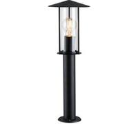 Borne lumineuse Classic favorable aux insectes IP44 500 mm 2200K 4,3W 420lm 230V Noir E27 Métal Noir G