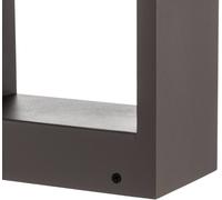 Borne lumineuse extérieur Emima Lindby, noir, Aluminium, Moderne, Eclairage Exterieur LED