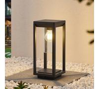 Borne lumineuse extérieur Estami Lindby, noir, Aluminium, Moderne, Luminaire extérieur