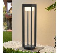 Borne lumineuse extérieur Gamion PRIOS, gris, Aluminium, Moderne, Eclairage Exterieur LED