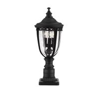 Borne Lumineuse Extérieur Hauteur :55cm Rustique IP44 E14 Jardin Route Terrasse