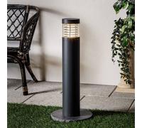 Borne lumineuse extérieur LUCIUS Lucande, noir, Aluminium, Moderne, Eclairage Exterieur LED